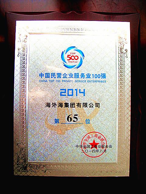 中国民营企业配合业100强